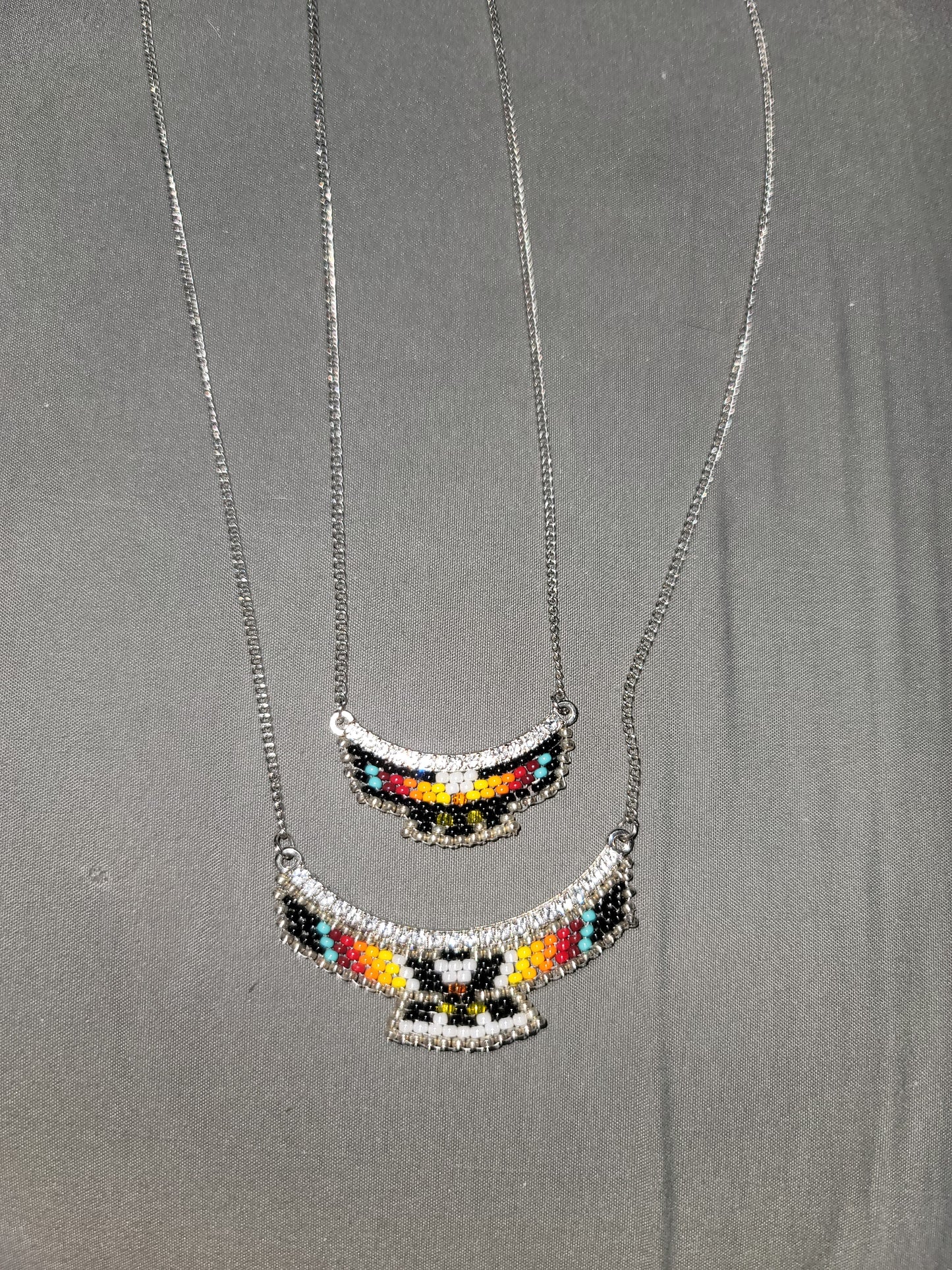 2 Tier Eagle Necklaces